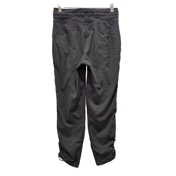 Lululemon Beyond the Studio Jogger Women 4 Grey Excellent Pinstripe LW6CDQS‎ - Image 4