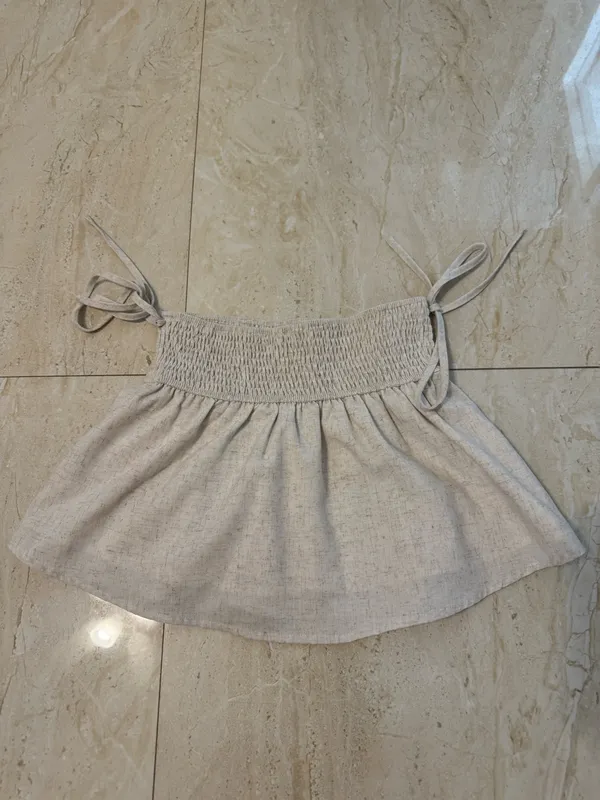 Princess Polly Linen Mini Skirt - Image 5