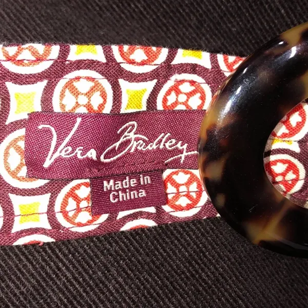 VERA BRADLEY cloth floral belt - Image 2
