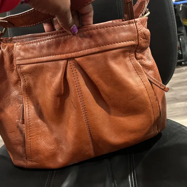 American Leather Brown women’s Bag - Image 6