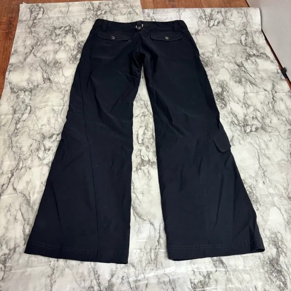 Athleta Size 4 P Black Pants workout dance casual - Image 7
