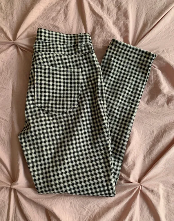 Uniqlo Gingham Jeggings - Image 4