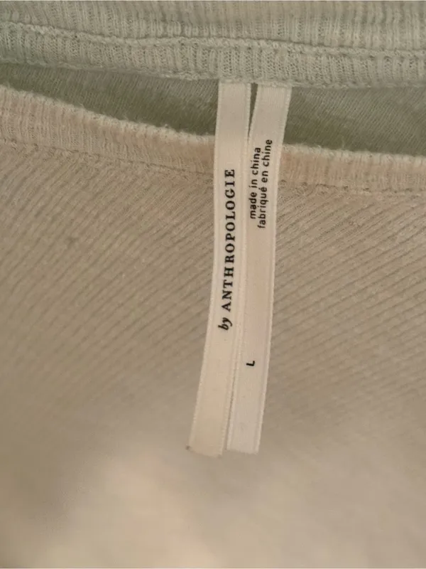 Anthropologie Damiana Mint Boat Neck Long Sleeve - Image 4