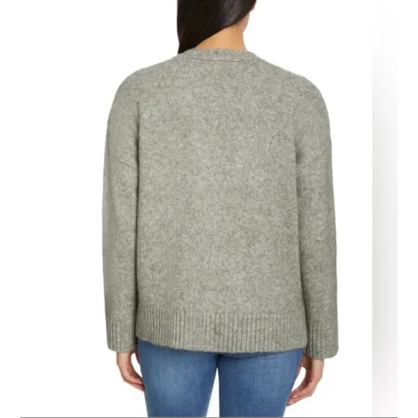NWT ELLA MOSS Cardigan‎ Sweater XXL Green Buttons Pockets V-neck Soft Cozy Layer - Image 3