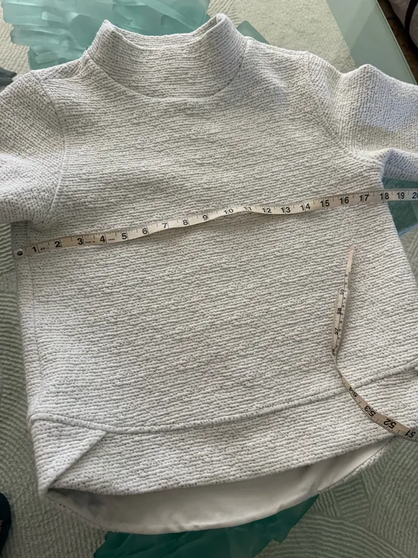 Calia by Carrie mock neck sweatshirt - Image 3