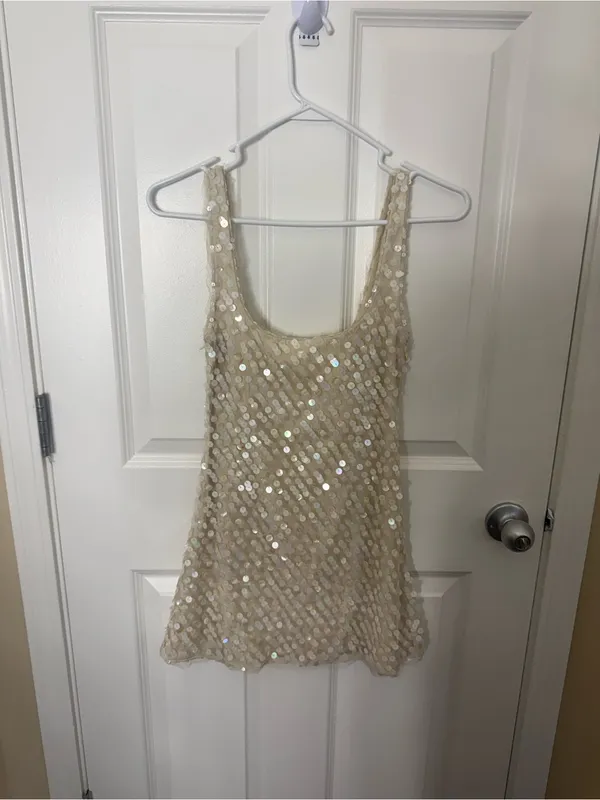 LoveShackFancy Ciris Shell Bead Mini Dress 0 - Image 8