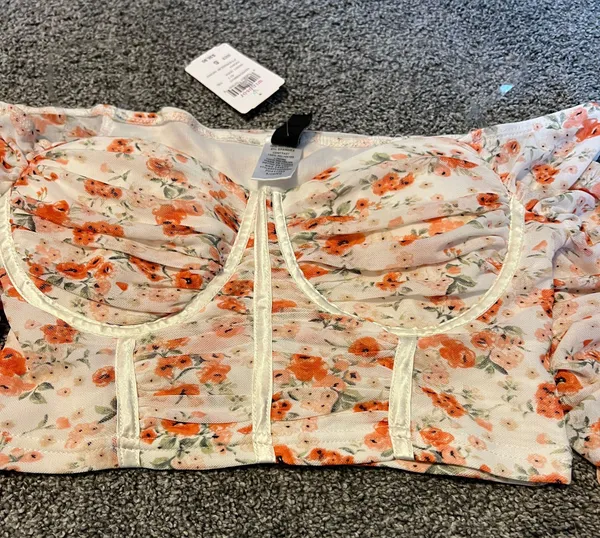 Windsor Floral Bustier Top - Image 2