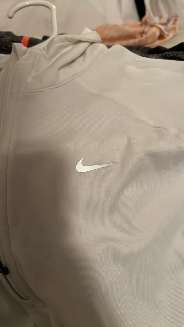 Nike White Athletic Quarter-Zip - Image 4