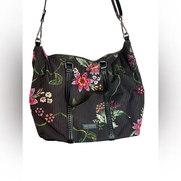 Vera Bradley Floral Midtown Preppy Tote Bag - Image 4