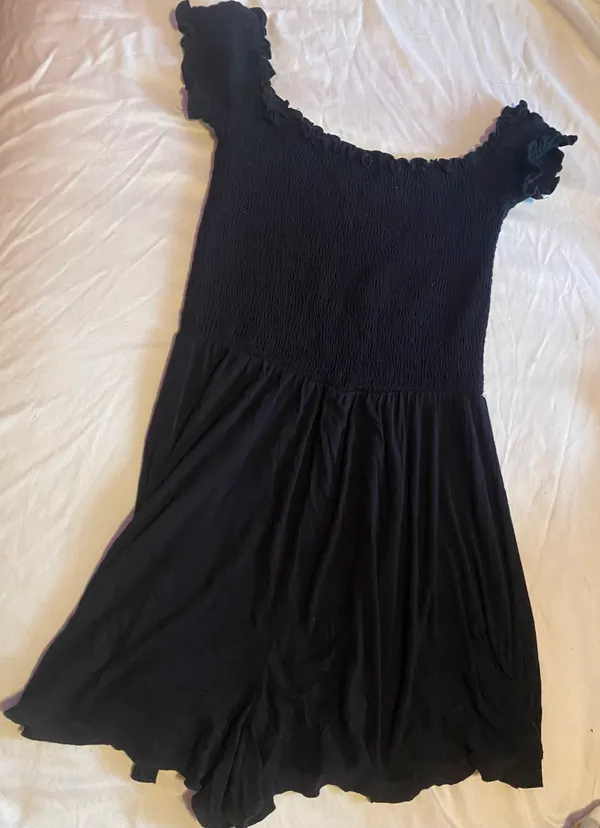 Garage Black Romper - Image 3