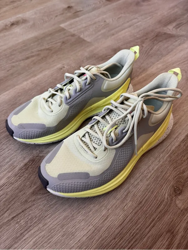 Lululemon Blissfeel Trail Run Dewy Sneakers Tennis Shoes Green Gray Pink 8 - Image 9