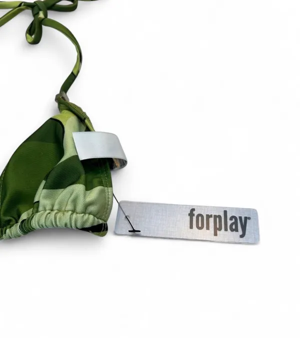 Forplay green and beige camouflage bikini set #camo #swimwear - Image 6