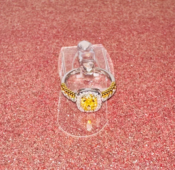 Sterling Silver Ring Moissanite Diamond 1ct - Image 6