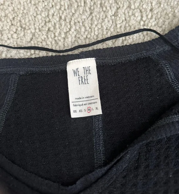 Free People Black Long Sleeve - Image 3