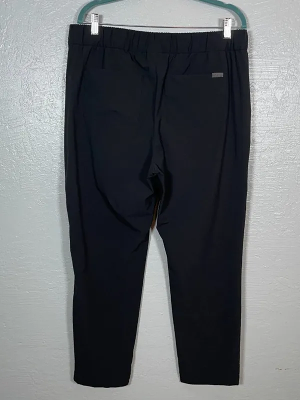 Figs Pro Women XL Black Scrub Trouser Pant Stretch Pockets Straight Leg Medical - Image 4