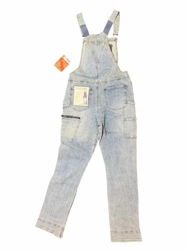 Dovetail Workwear Freshley Overalls 10x32 Vintage Denim Stretch Utility NWT - Image 3