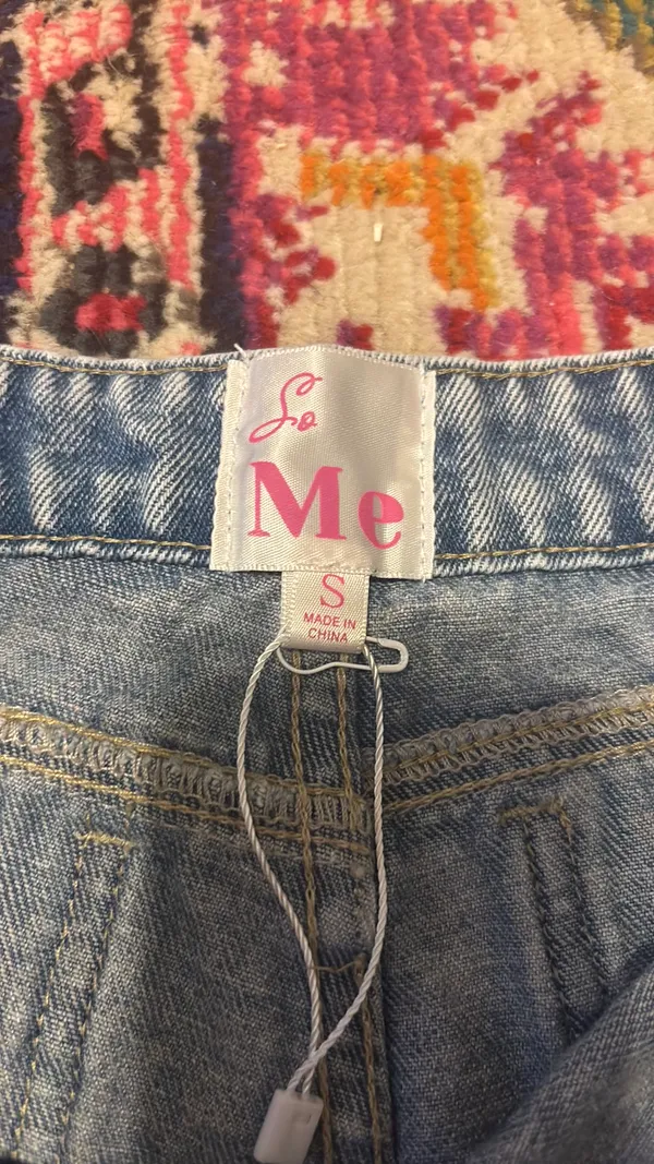 blue jeans skort - Image 3