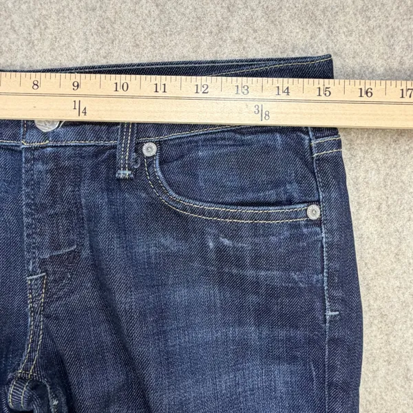 Citizens of Humanity Jeans Womens 28 Low Rise Bootcut Blue Y2K Indie Sleaze - Image 11