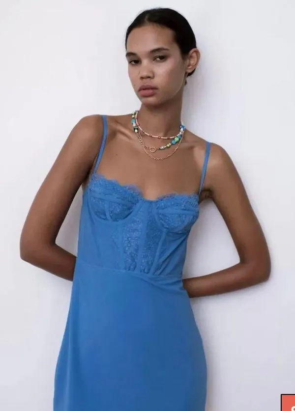 Urban Outfitters Love Bustier Mini Dress - Image 2