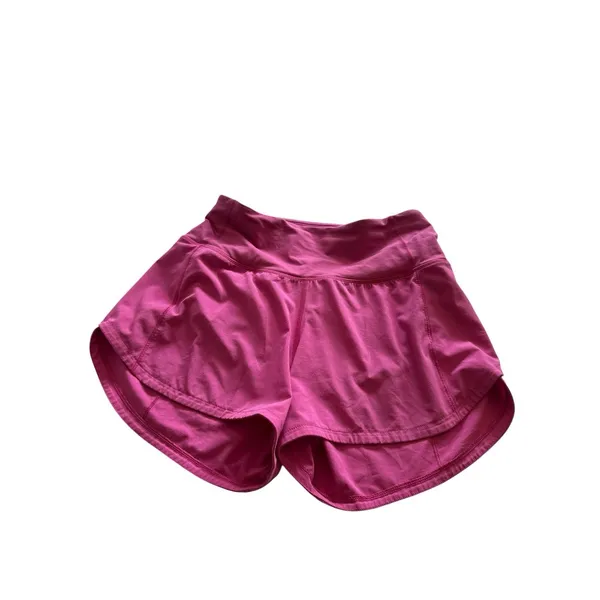 Lululemon Speed Up High Rise Short 4" Lined Size 2 Sonic Pink SNCP Run Gym - Image 11