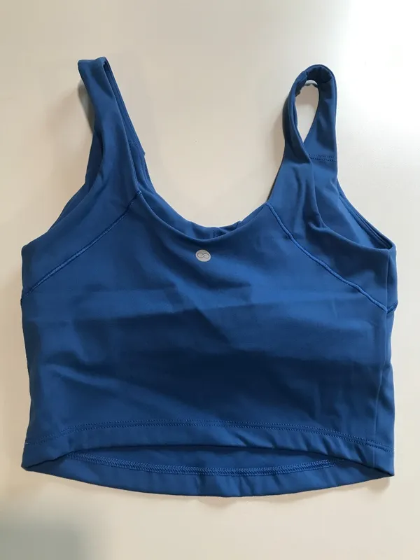Calia Women's Scoop Neck Support Tank in Cosmic Blue size XS NWT - Image 2