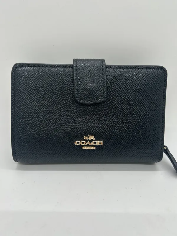 Coach Black Pebbled Leather Christie Satchel Tote Handbag Purse w/ Wallet 🌺🌺 - Image 14