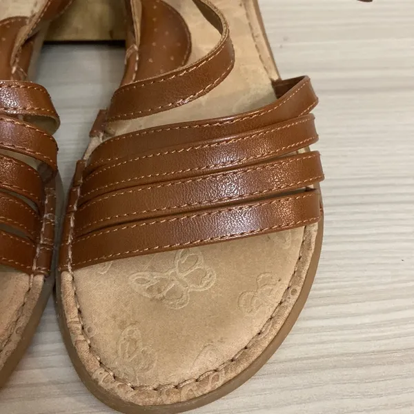 B.o.c Born concept brown strappy comfort sandals size 9 - Image 3
