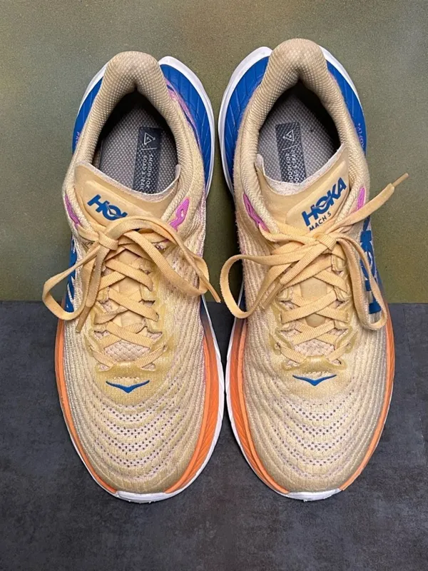 Hoka One One Mach 5 Women’s Running Shoes Impala/Cyclamen Size 8B - Image 9