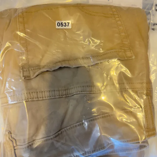 537 | American Eagle High-Rise Jegging‎ Khaki Tan Stretch Skinny Jeans 8 Short - Image 8