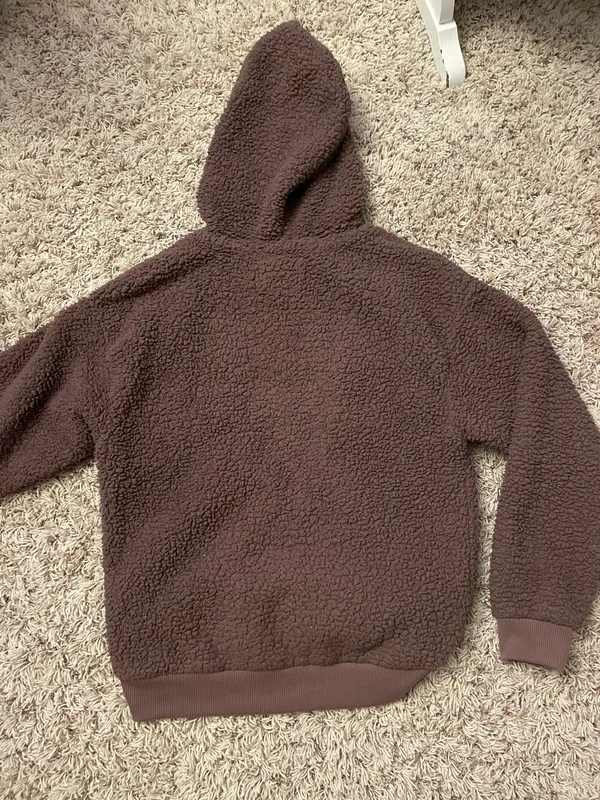 Fuzzy Purple Hoodie - Image 4