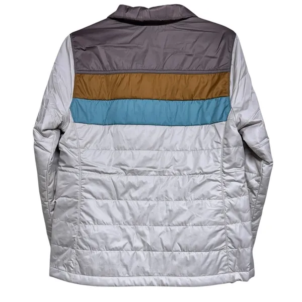 L.L. Bean Mountain Classic Puffer Jacket‎ Taupe Brown/Gray Birch Women's Small - Image 2