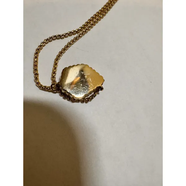 Kendra Scott Elisa Gold Iridescent Drusy Pendant Necklace Dainty Jewelry‎ - Image 3