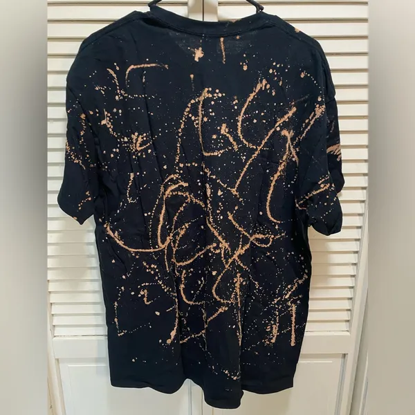 Halloween‎ reverse tie dye t - Image 2