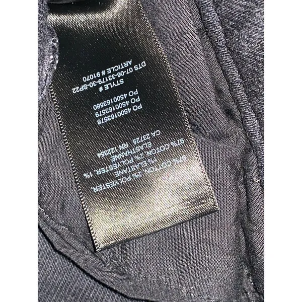 Aritzia Wilfred Free Women Black High Rise Straight Leg Loose Denim Jeans Size 4 - Image 6