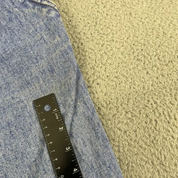 VTG Bill Blass Acid Wash Mom Jeans Women 10 Blue Pleated High Waist 90s Denim - Image 3