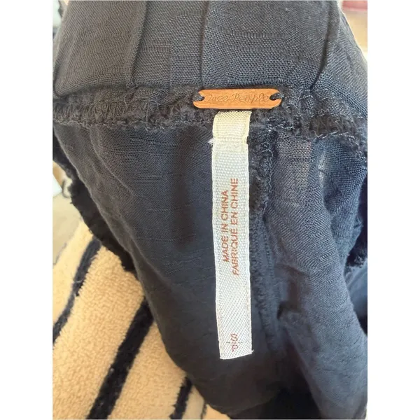 Free People Baggy Pull On Shorts Size Small - Image 3