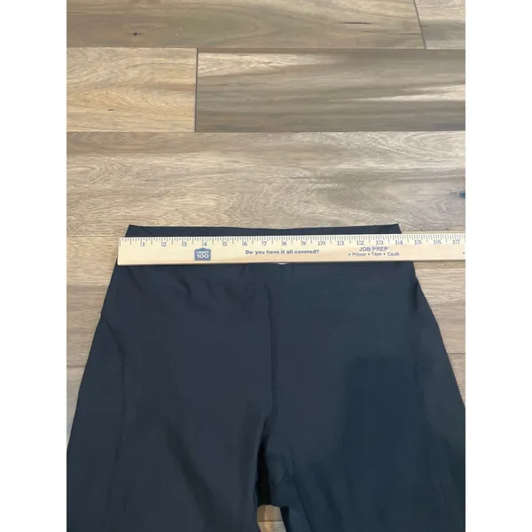Nike Leggings Black Capri Dri‑Fit Hidden Tie Waist Size M - Image 4