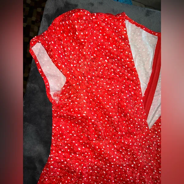 Princess Polly The Sting Mini Dress in Red Size 10 - Image 7