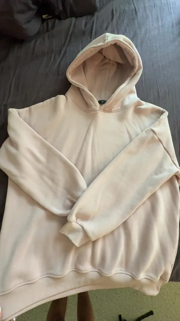 Oversized hoodie Pink Size L - Image 3