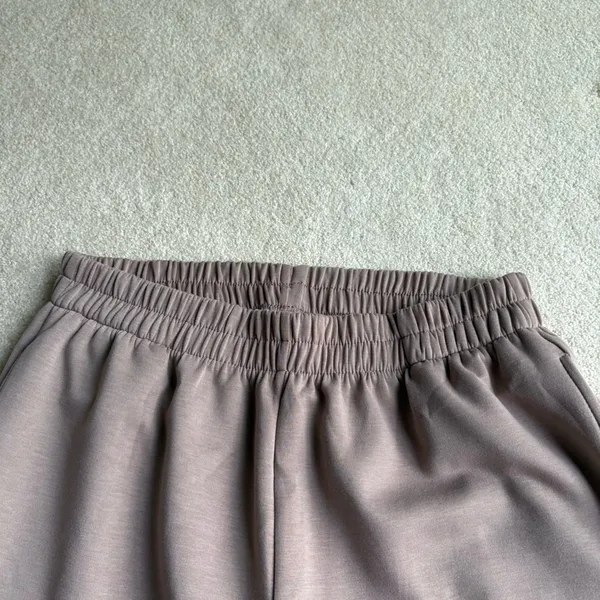 Dear Scarlett Women's Wide Leg Taupe Pants - Image 5
