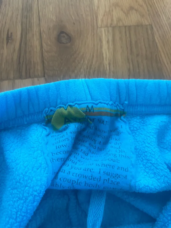 RARE Aviator Nation Neon 5 Stripe Sweatpants - Image 2