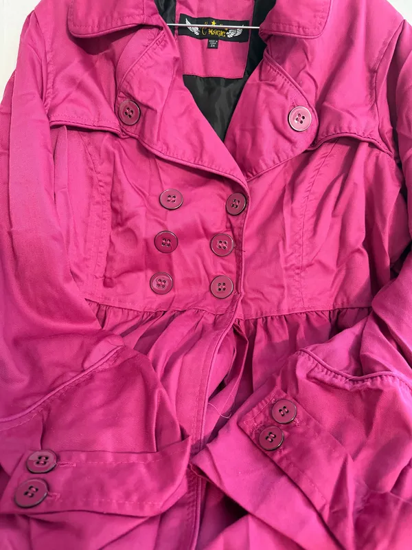 C Magic Women’s Pea Coat Style Coat  - Image 2