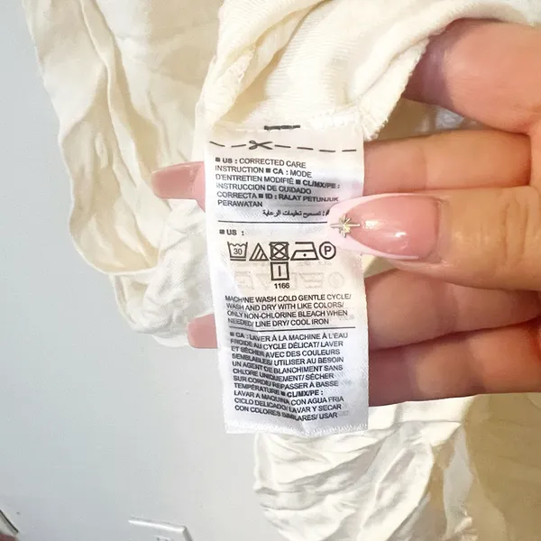 Old navy off white mini shift patterned tank summer dress - Image 8
