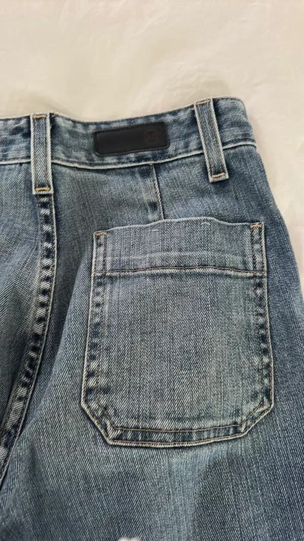 AG Adriano Goldschmied jeans wide leg crop size 25 - Image 7