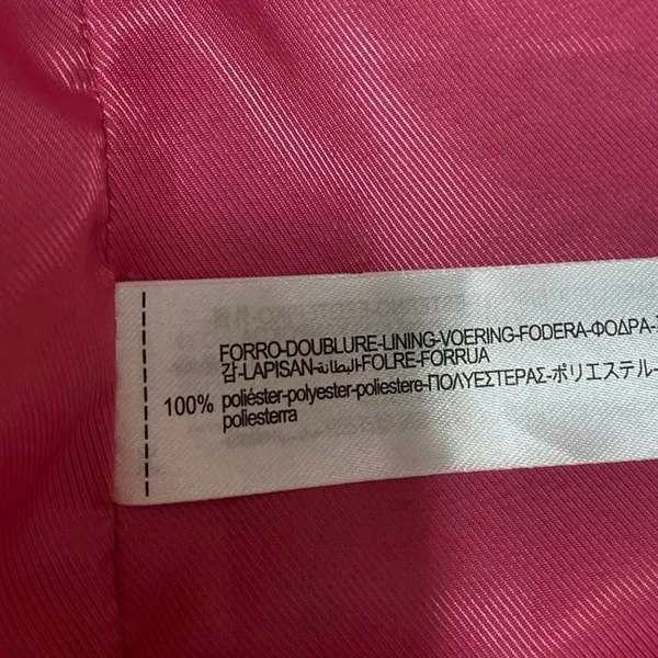 Zara Women's Pink One Button Notch Collar Long Sleeve Blazer Coat Jacket Size M - Image 4