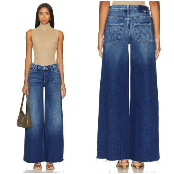 💕MOTHER💕 The Swisher Sneak Fray Jeans ~ Punch Buggy 30 NWT - Image 9