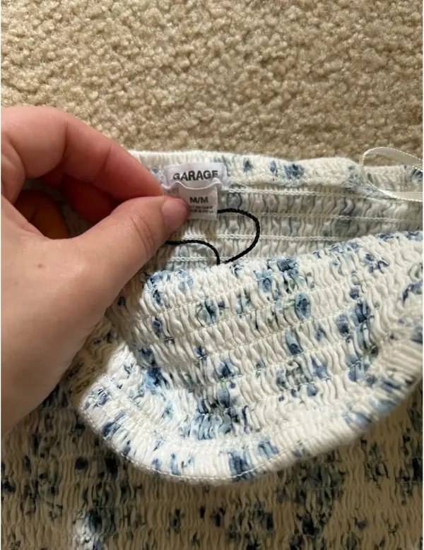 Garage Vera Smocked Tube Top - Image 6