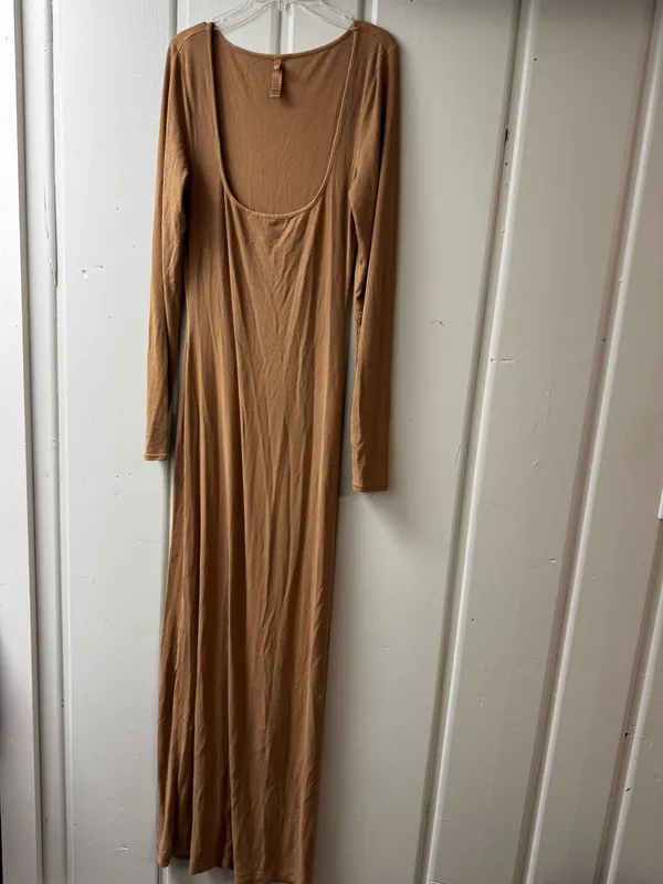 Skims Soft Lounge Long Sleeve Dress - Image 4