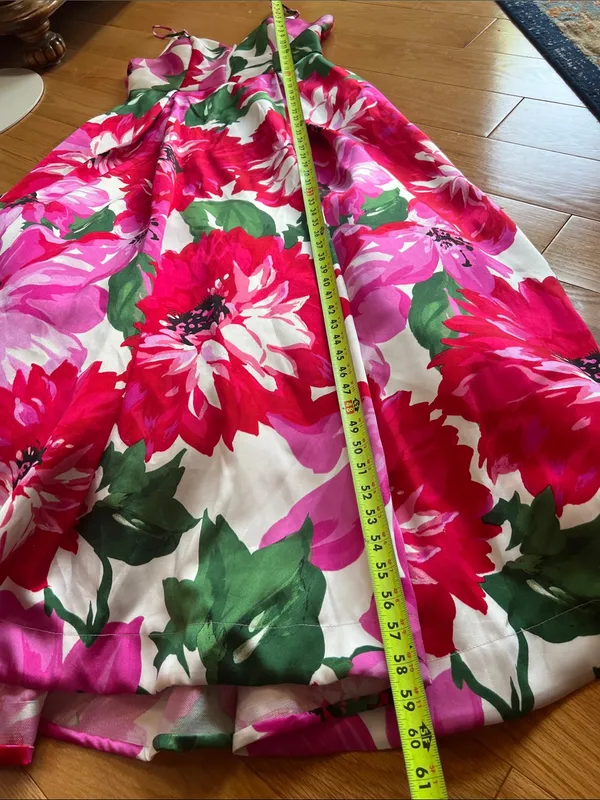 B. Smart Floral Prom Dress - Spaghetti Straps quinceañera with crinoline - Image 9