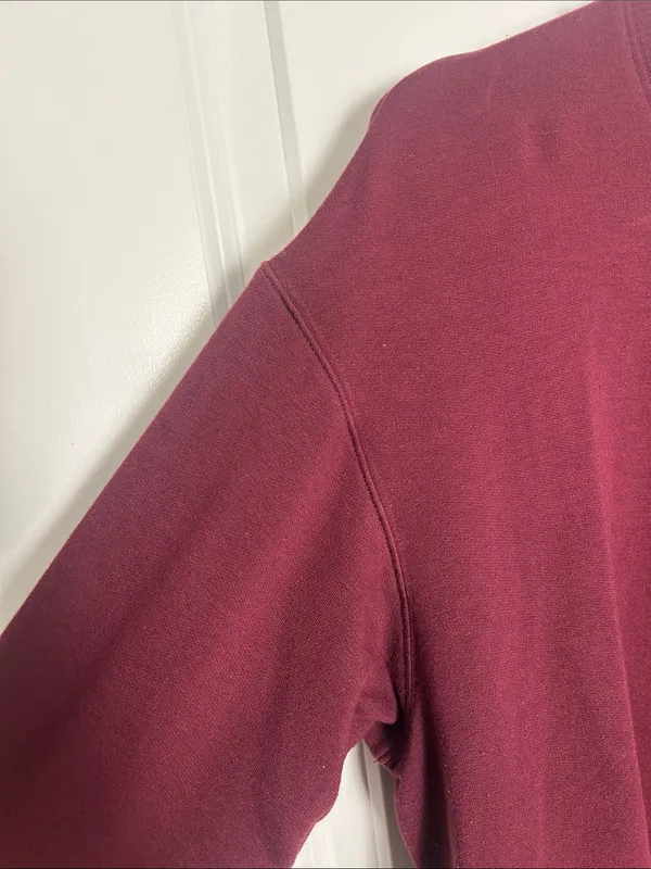 JoyLab Women's Crewneck Sweatshirt in Burgundy - Image 2